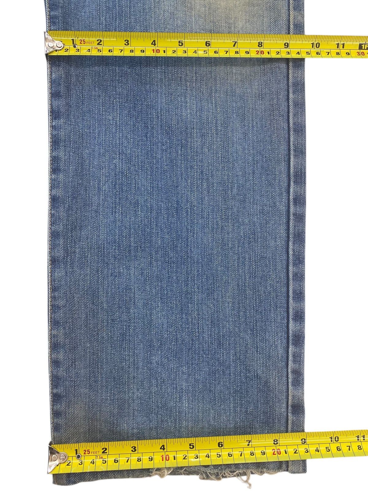 Edwin Edwin Mud Wash Ripped Style Straight Leg Jeans Size US 36 / EU 52 - 9 Thumbnail