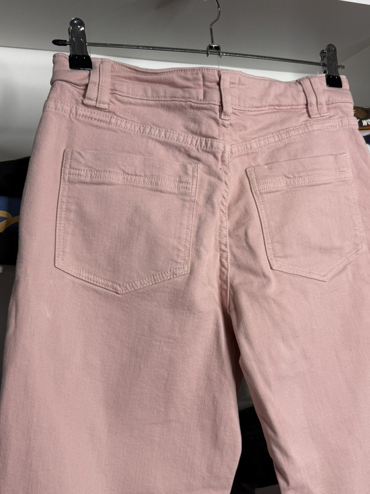 Sezane Sezane Luxury Pink Jeans size 36 Size 25" / US 0 / IT 36 - 7 Thumbnail
