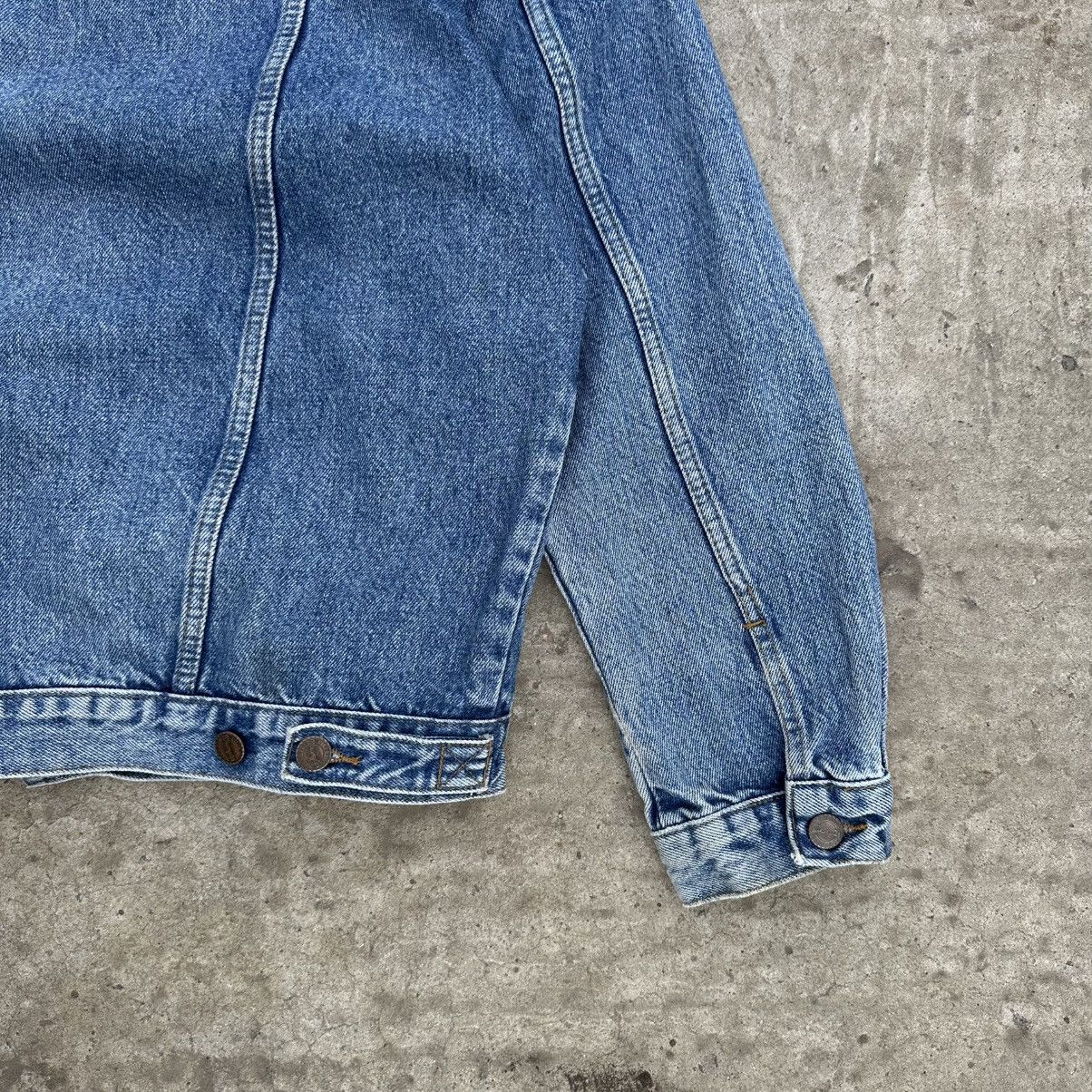 Wrangler VTG Japanese Style Wrangler Denim Jacket Bomber Y2K 80s Size US L / EU 52-54 / 3 - 11 Thumbnail