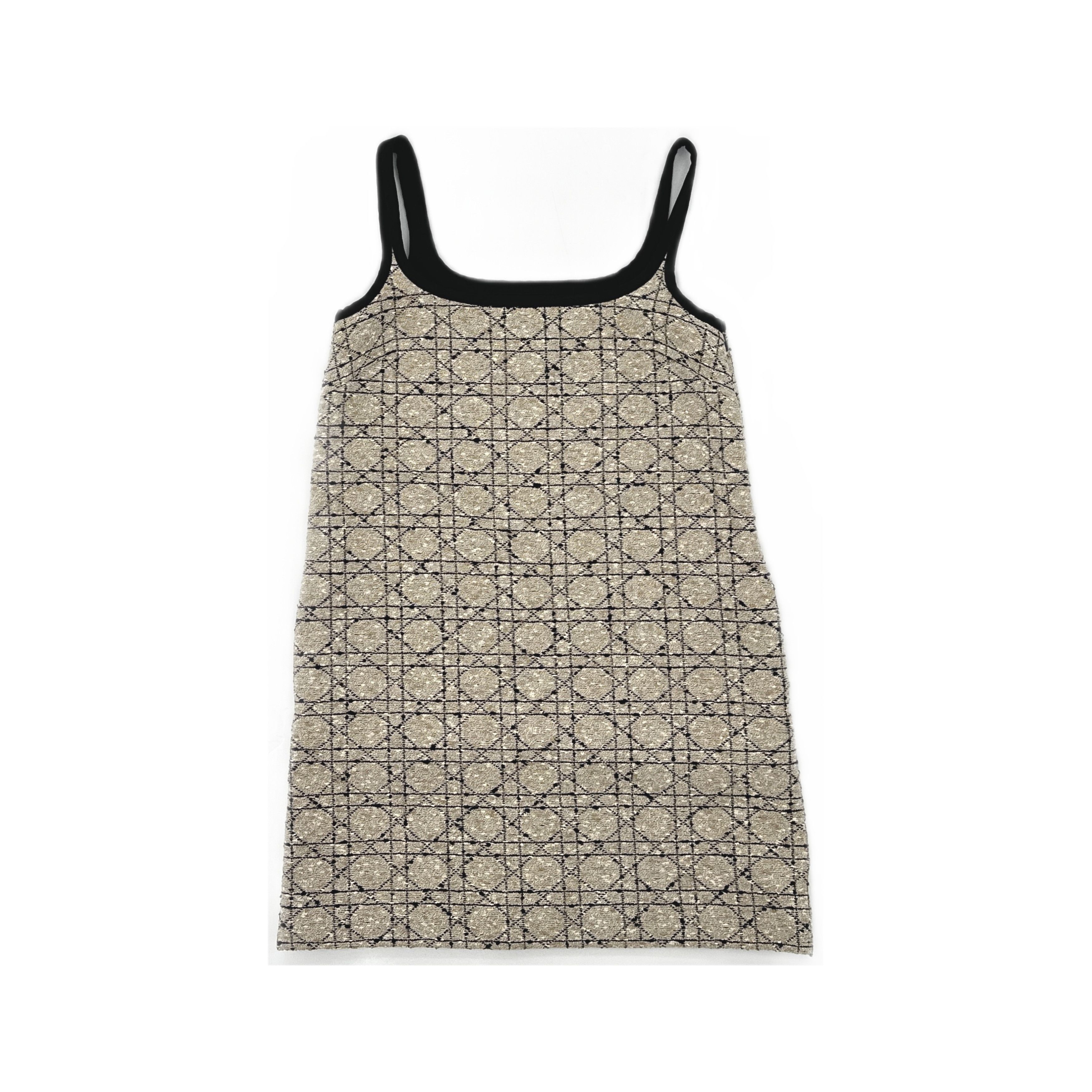 Dior Dior Cannage Tweed Mini Dress Size 34 Size XS / US 0-2 / IT 36-38 - 1 Thumbnail