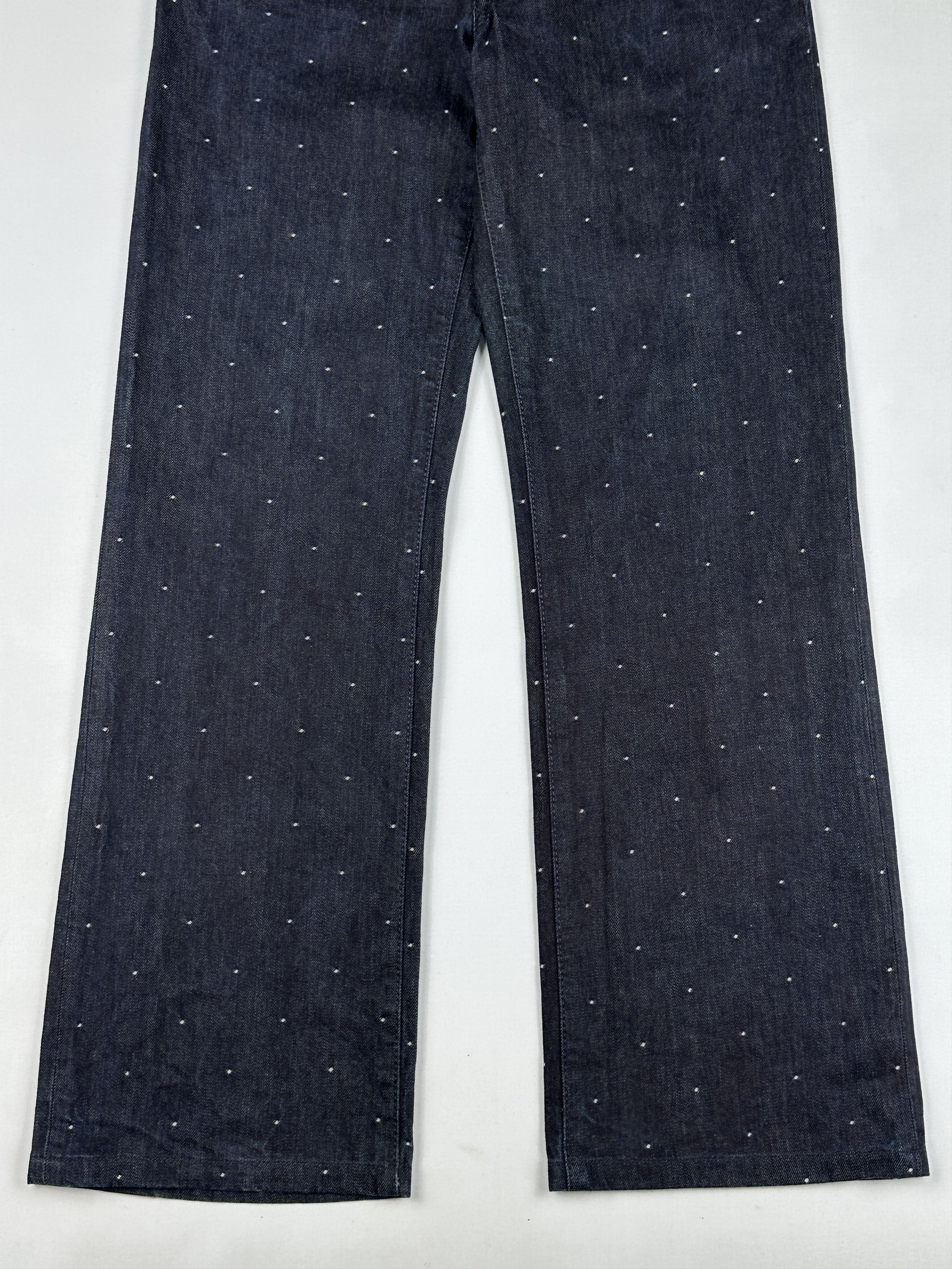 Dsquared2 Polka Dot Denim Jeans Size US 29 - 4 Thumbnail