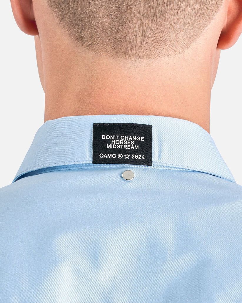 OAMC o1s1v1r1oon0925 Homer Shirt in Light Blue Size US L / EU 52-54 / 3 - 5 Thumbnail