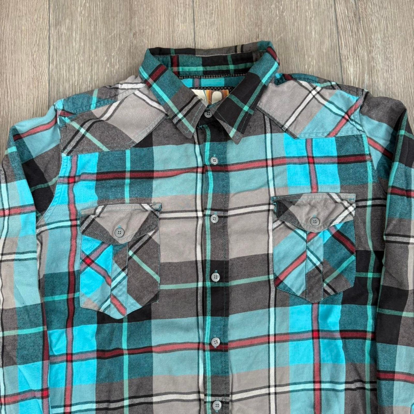 Ocean Pacific Vintage y2k ocean pacific flannel Size US XXL / EU 58 / 5 - 2 Thumbnail