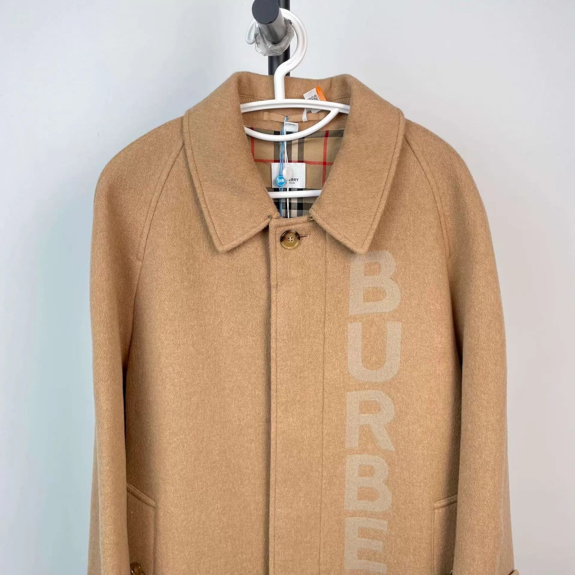 Burberry Burberry Wool Coat Khaki 50 97 New Size US M / EU 48-50 / 2 - 9 Thumbnail