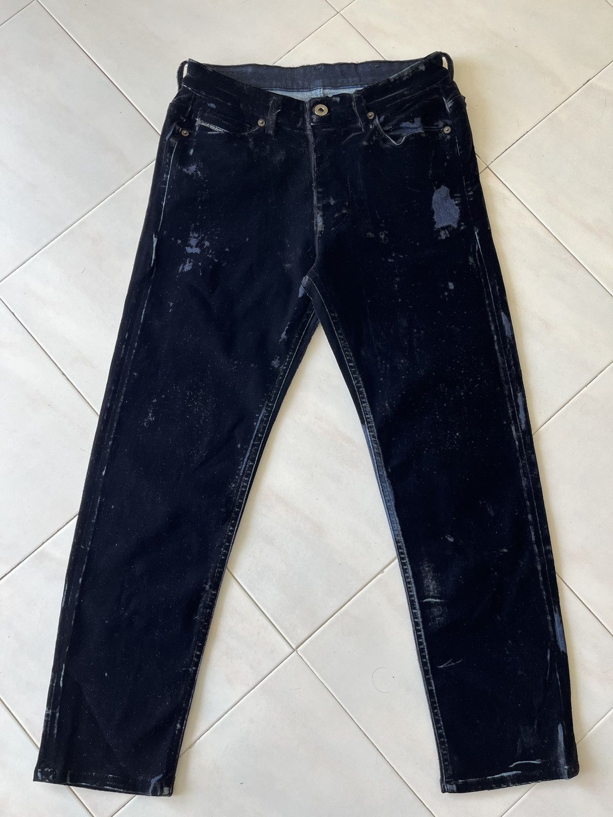 Diesel Black Gold Diesel Velvet Pants Size 27" / US 4 / IT 40 - 3 Thumbnail