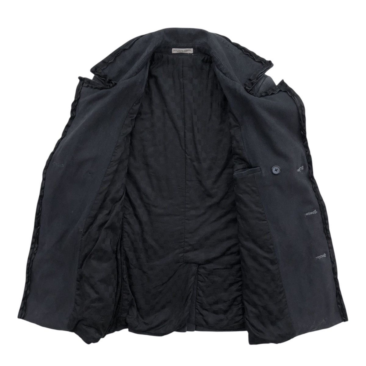 Bottega Veneta Bottega Veneta Double Breasted Cotton/Silk Coat Jacket Size US M / EU 48-50 / 2 - 3 Thumbnail
