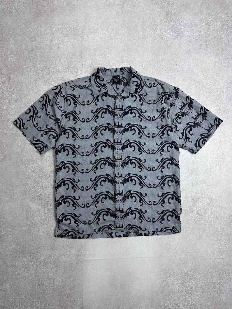 Japanese Brand Vintage Japanese Style Dragons Y2K Shirt M Size US M / EU 48-50 / 2 - 1 Thumbnail