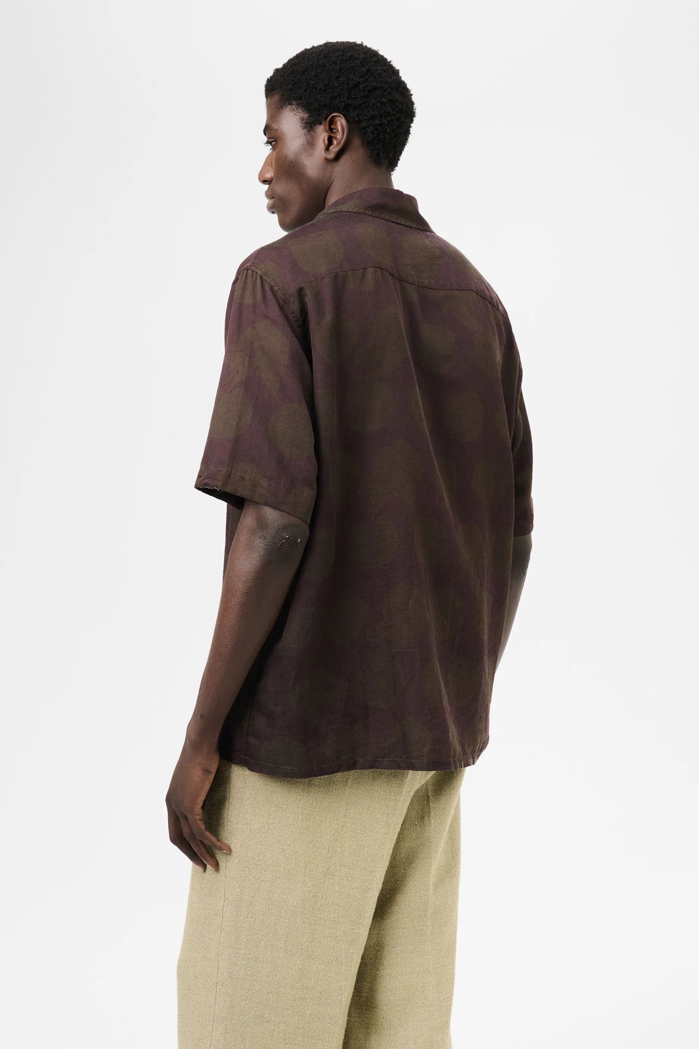 Our Legacy HEUSEN SHIRT SHORTSLEEVE Dotted Print Cotton Silk Size US M / EU 48-50 / 2 - 2 Thumbnail