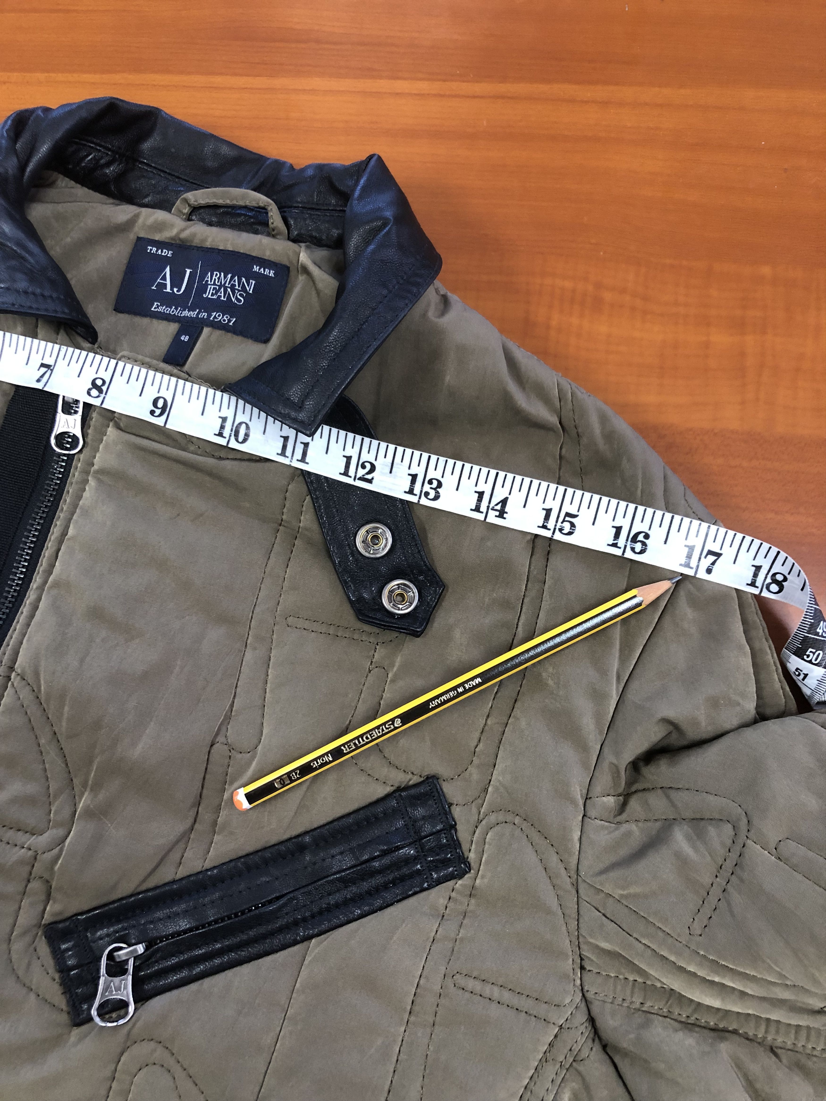 Armani Armani Jeans Cold Weather Jacket – Sleek & Durable Size US M / EU 48-50 / 2 - 20 Thumbnail