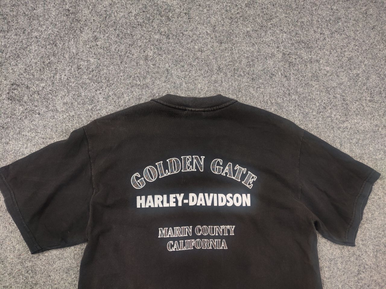 Other Vintage 1993 Harley Davidson Golden Gate Faded T shirt Tee Size US M / EU 48-50 / 2 - 9 Thumbnail