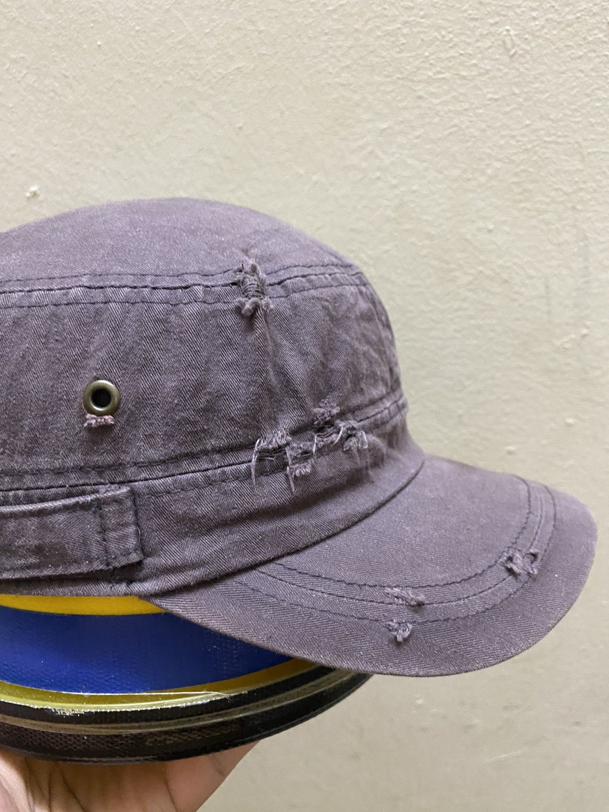 Hysteric Glamour 2000s Cadet hat midwash distressed japan y2k style Size ONE SIZE - 3 Thumbnail