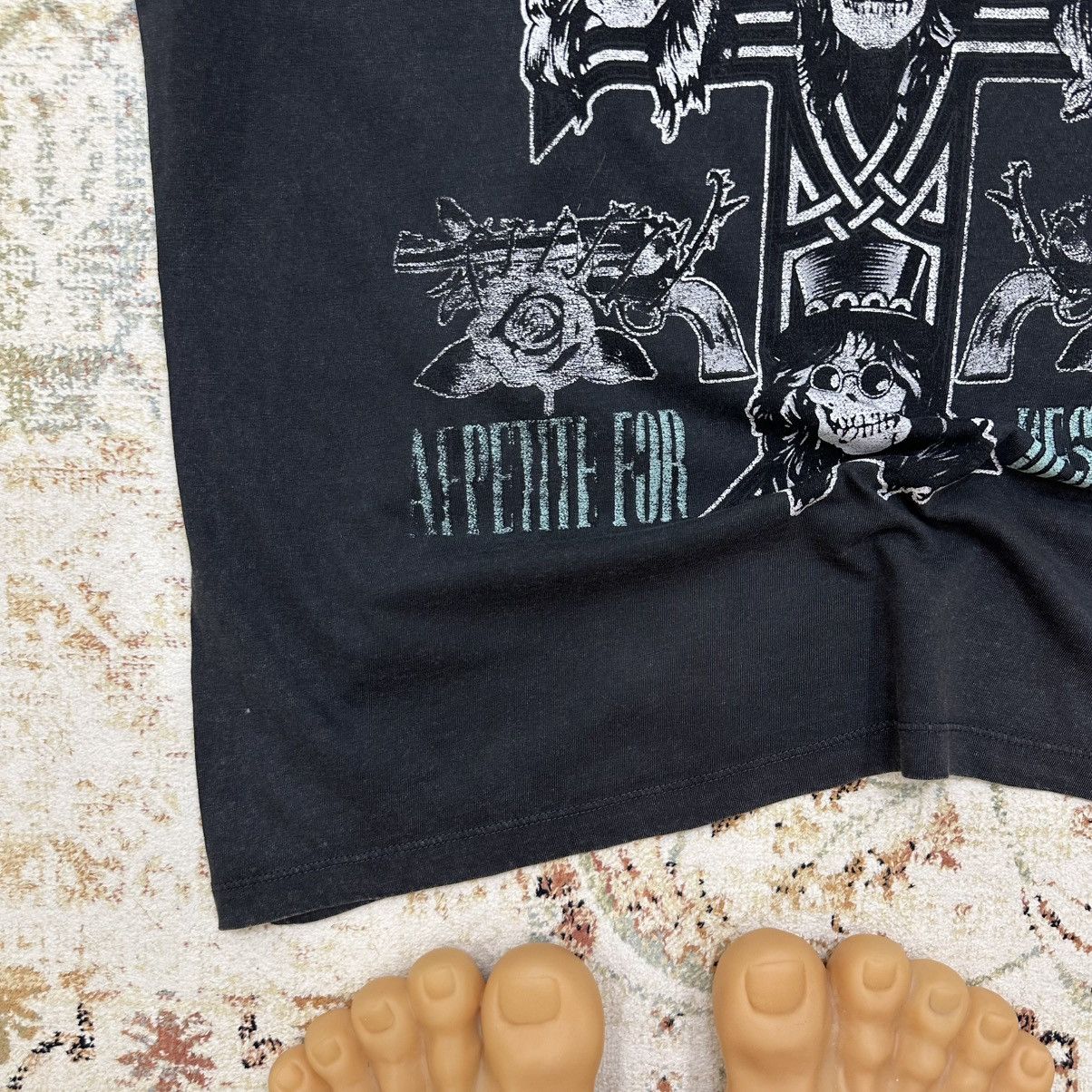 Guns N' Roses × Vintage Vintage Guns N Rosses T-shirts Big Logo Band Rock Y2K 00s Size US L / EU 52-54 / 3 - 3 Thumbnail