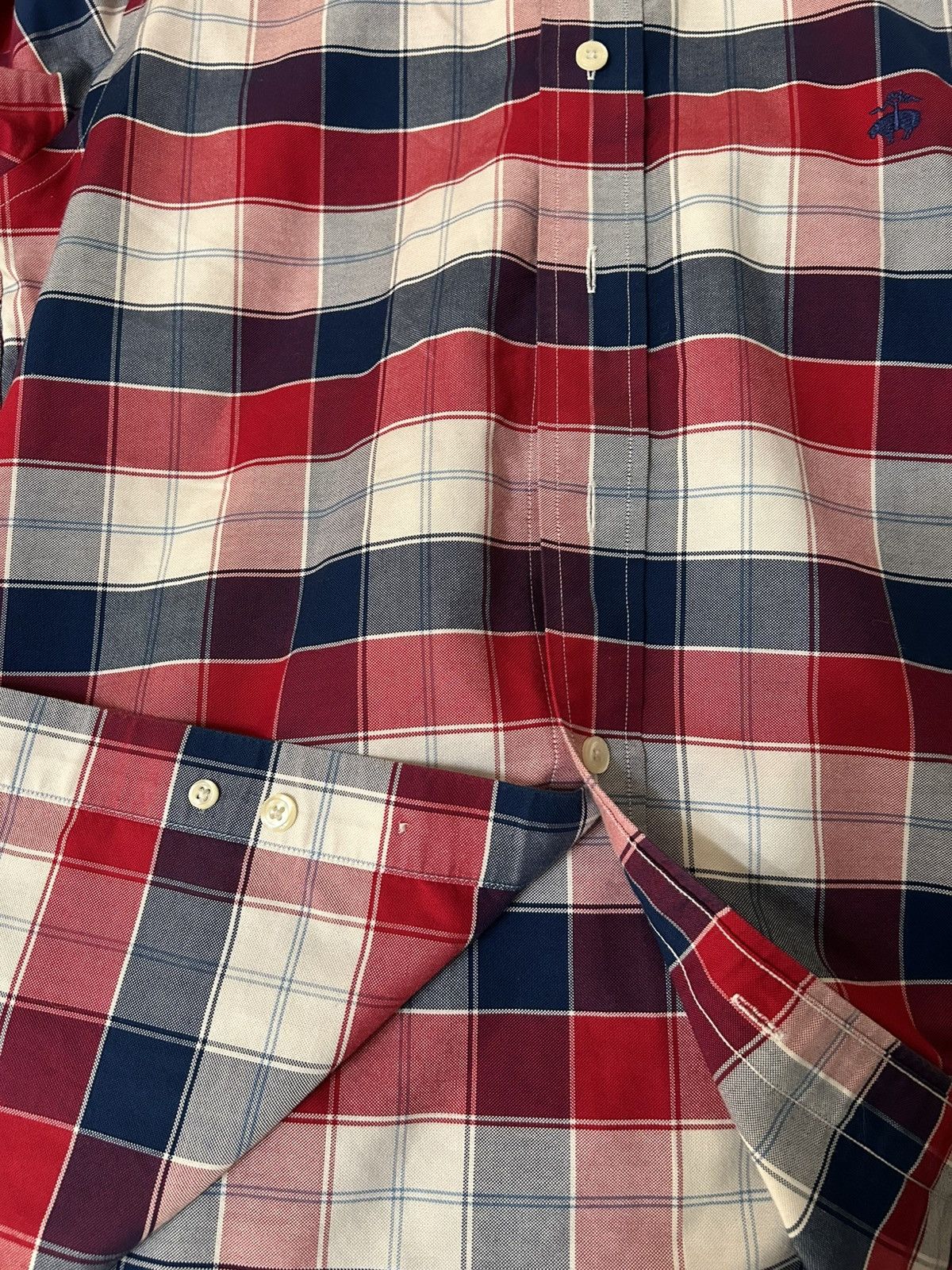 Brooks Brothers × Polo Ralph Lauren Brooks Brother Plaid Shirt Size US S / EU 44-46 / 1 - 6 Thumbnail