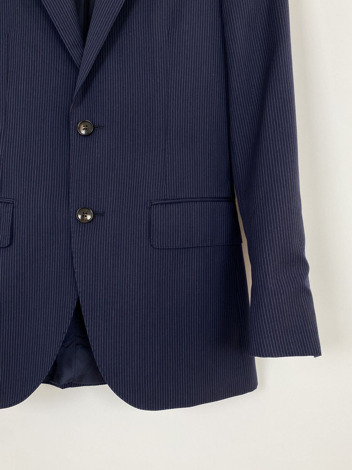 Suitsupply Suitsupply Lazio Striped Wool Blazer Size 44S - 4 Thumbnail