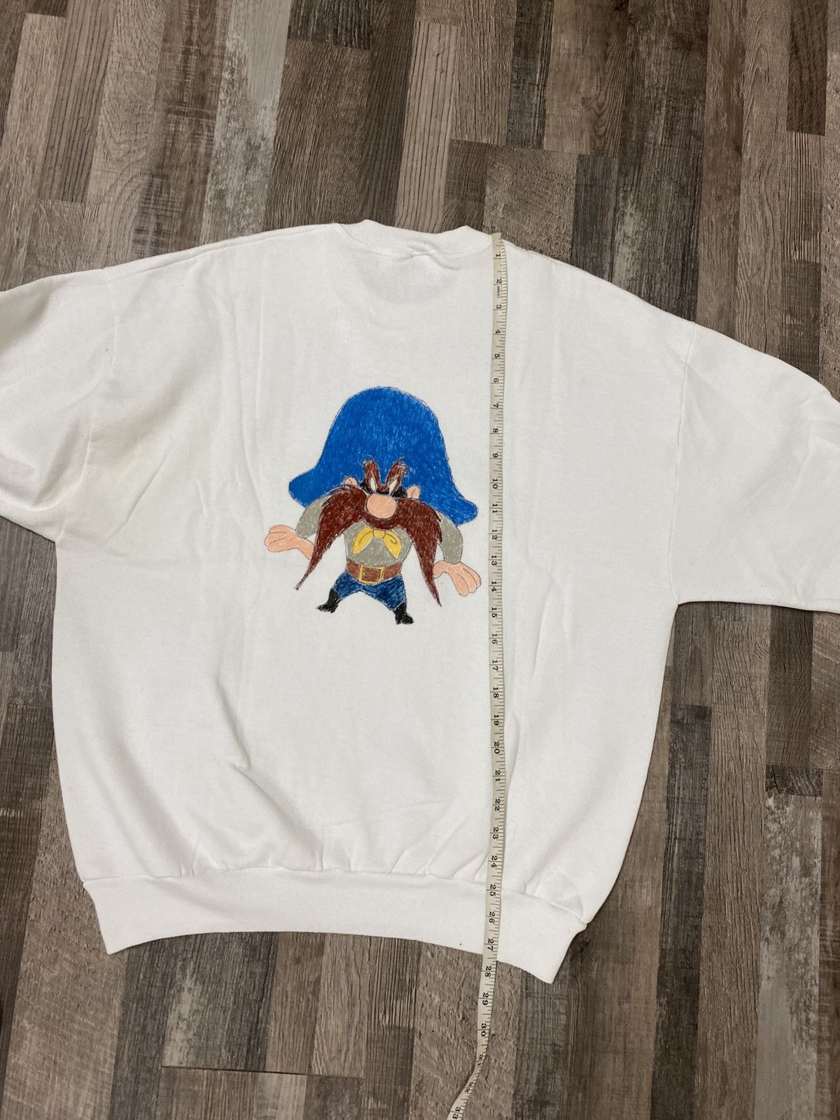 Vintage 90’s 1995 Made in USA Yosemite Sam Sweatshirt Jerzees Grail Size US XL / EU 56 / 4 - 6 Thumbnail