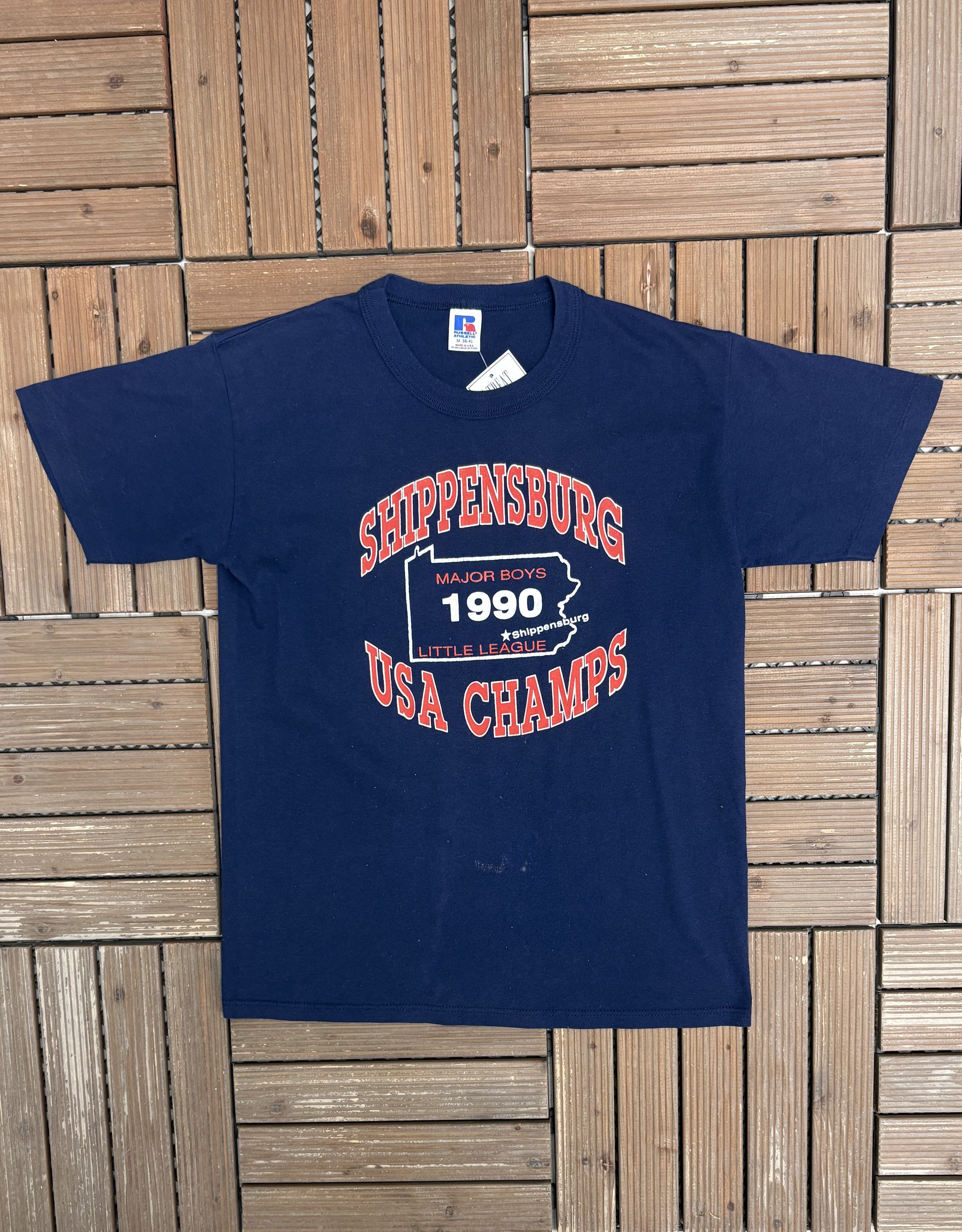 Russell Athletic × Vintage Shippensburg Little League World Series 1990 Vintage Tee Size US M / EU 48-50 / 2 - 1 Thumbnail