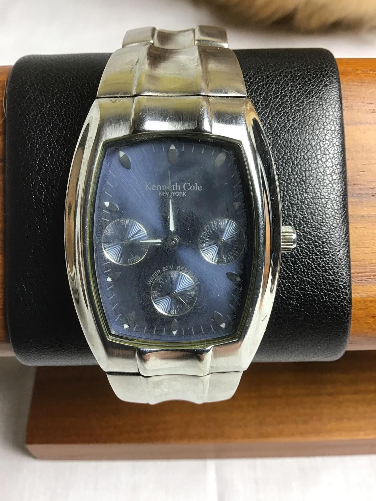 Kenneth Cole Kenneth Cole Stainless Steel Triple Sub-Dial Men's Watch Size ONE SIZE - 1 Thumbnail