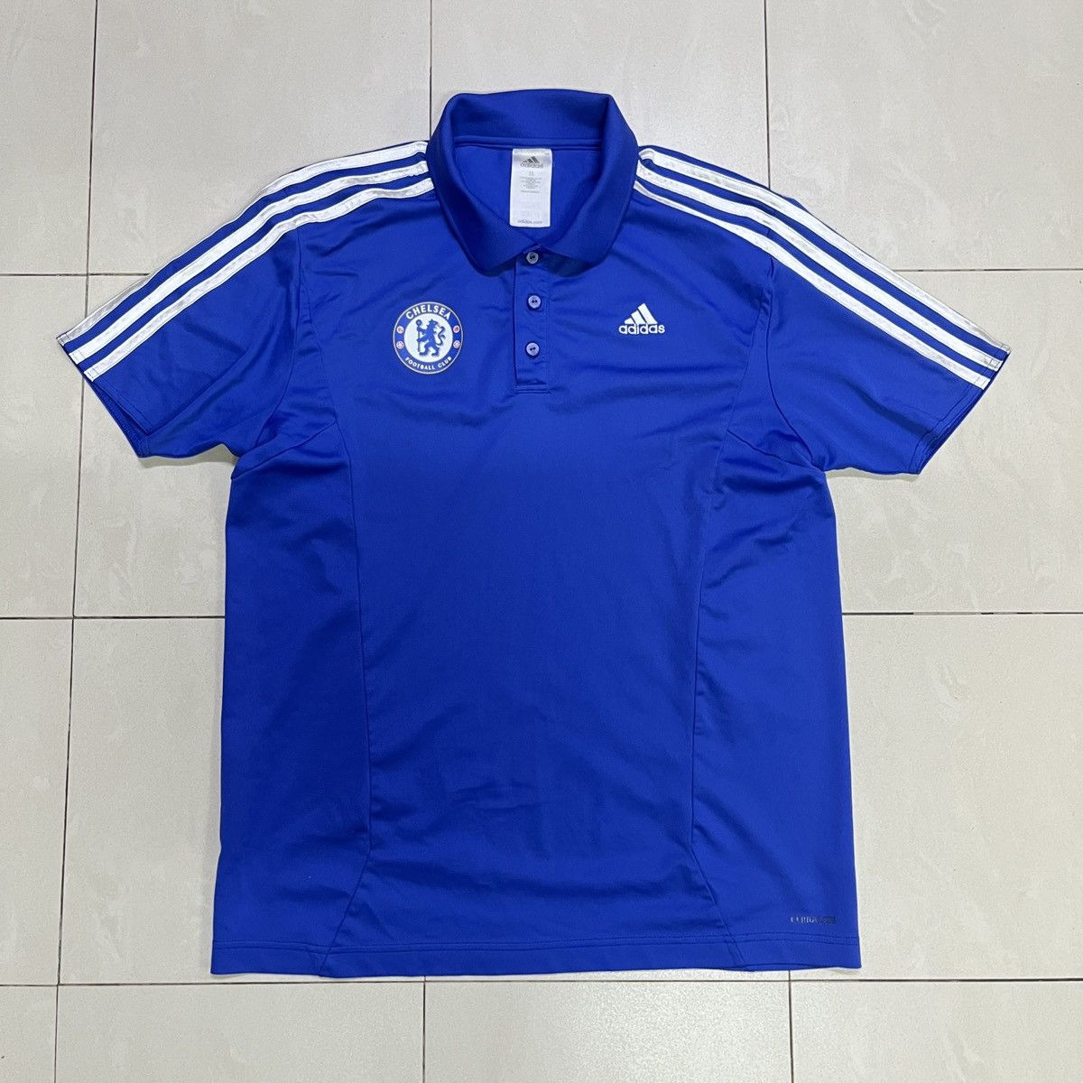 Adidas Adidas Chelsea Tour Jersey Polo Shirt Size US M / EU 48-50 / 2 - 2 Thumbnail