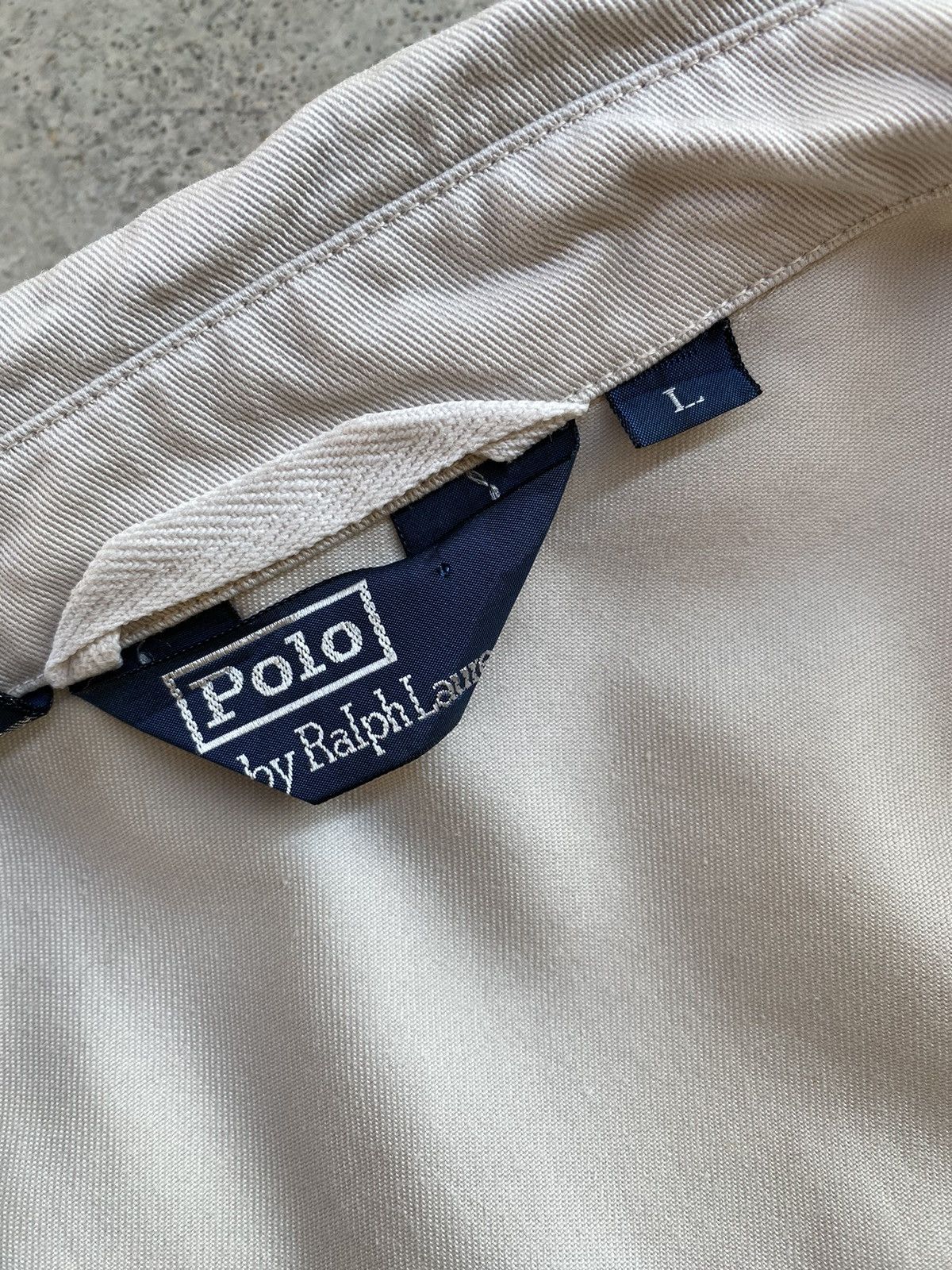 Polo Ralph Lauren Vintage 90s Polo Ralph Lauren Zipper Jacket Size US L / EU 52-54 / 3 - 4 Thumbnail