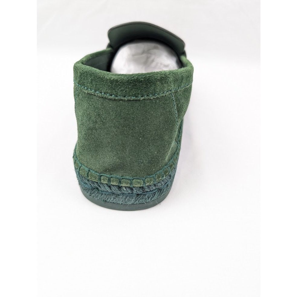 Salvatore Ferragamo o1rshd1 Suede Calf Desco Loafers in Forest Green Size US 9 / EU 42 - 11 Thumbnail