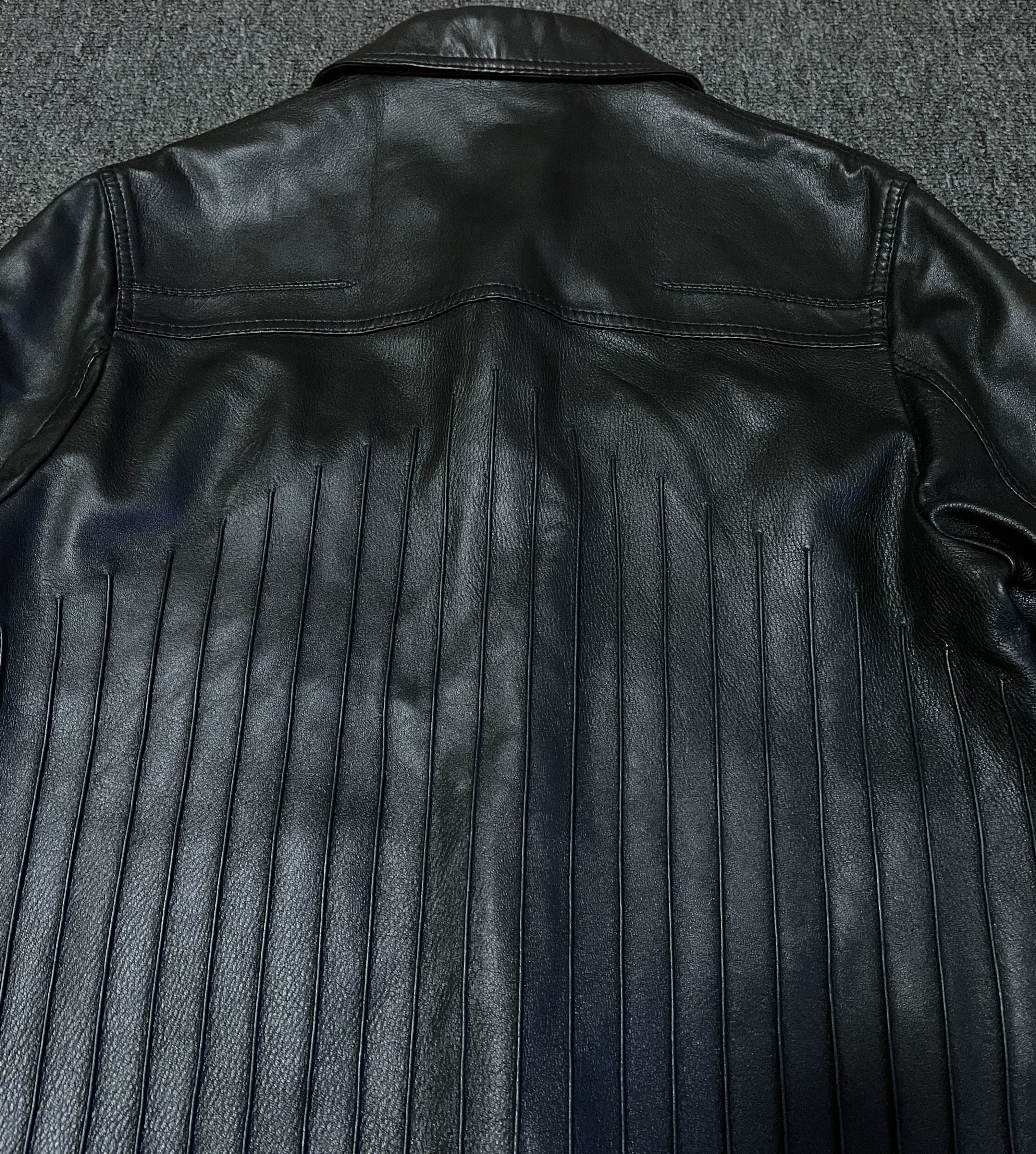 Dior Dior Black Leather Jackets size 48/m Size US M / EU 48-50 / 2 - 5 Thumbnail