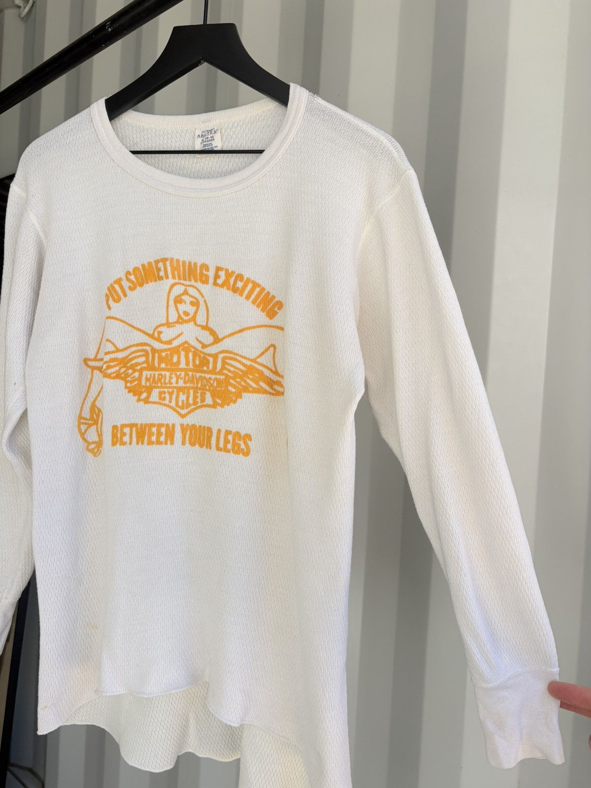 Harley Davidson Harley Davidson Between Your Legs Faded Thermal Grunge Size US L / EU 52-54 / 3 - 2 Thumbnail