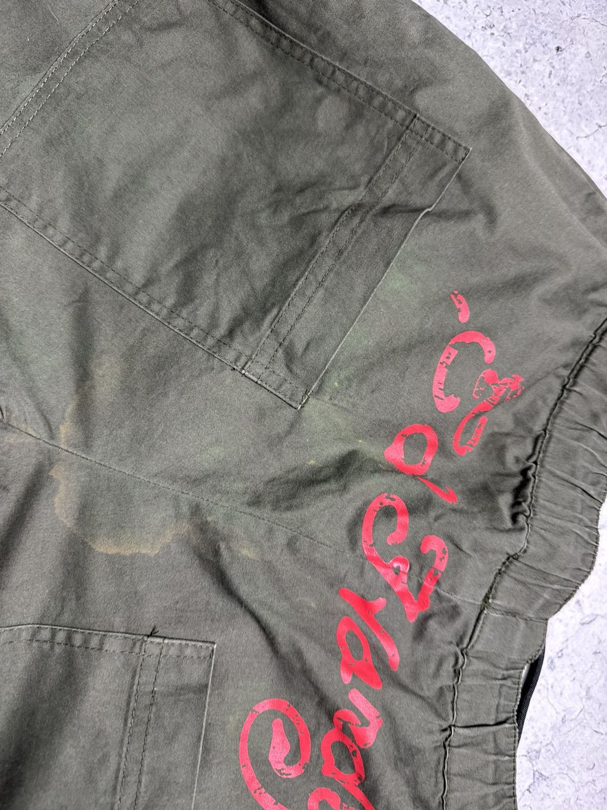 Ed Hardy Ed Hardy Cargo Baggy Track Pants Big Logo Size S Size US 30 / EU 46 - 12 Thumbnail