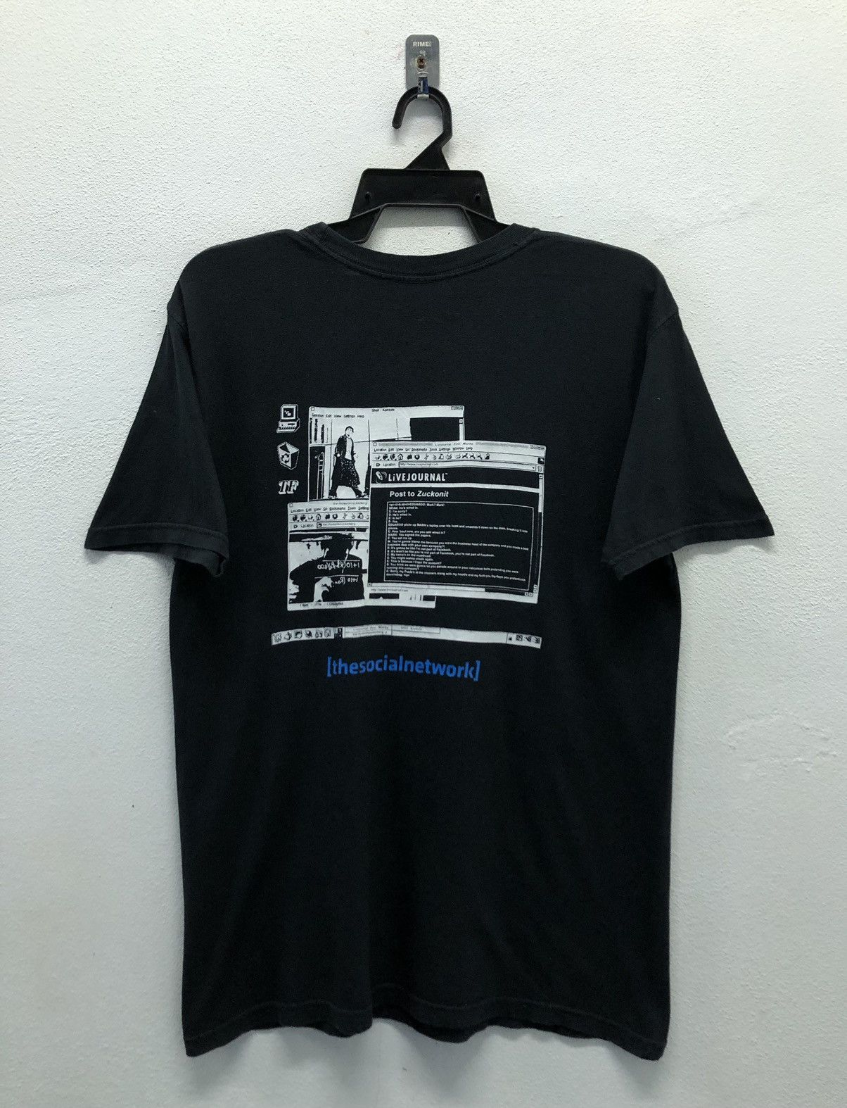 Vintage Vintage TF The Only Merch That Matters thesosialnetwork Shir Size US M / EU 48-50 / 2 - 2 Thumbnail