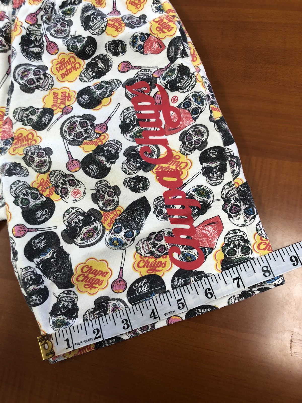 Japanese Brand Chupa Chups Skull Short Pant Size US 26 / EU 42 - 18 Thumbnail