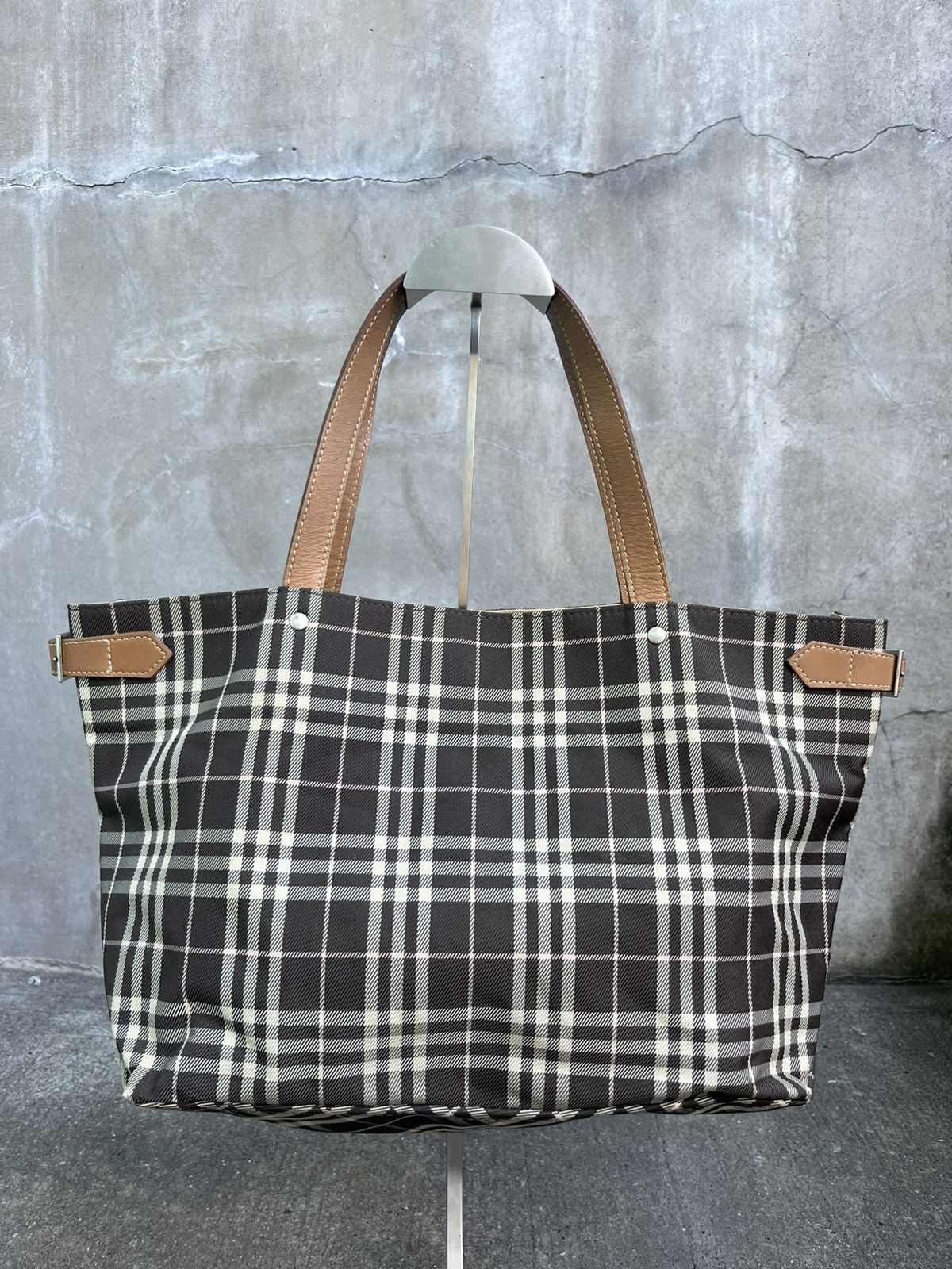 Burberry Blue Label Nova Check Tote Bag Size ONE SIZE - 1 Thumbnail