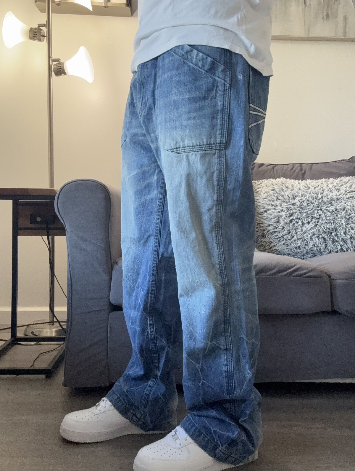 Brooklyn Xpress Streetwear Vintage Y2K Brooklyn Xpress Jeans Size US 36 / EU 52 - 3 Thumbnail