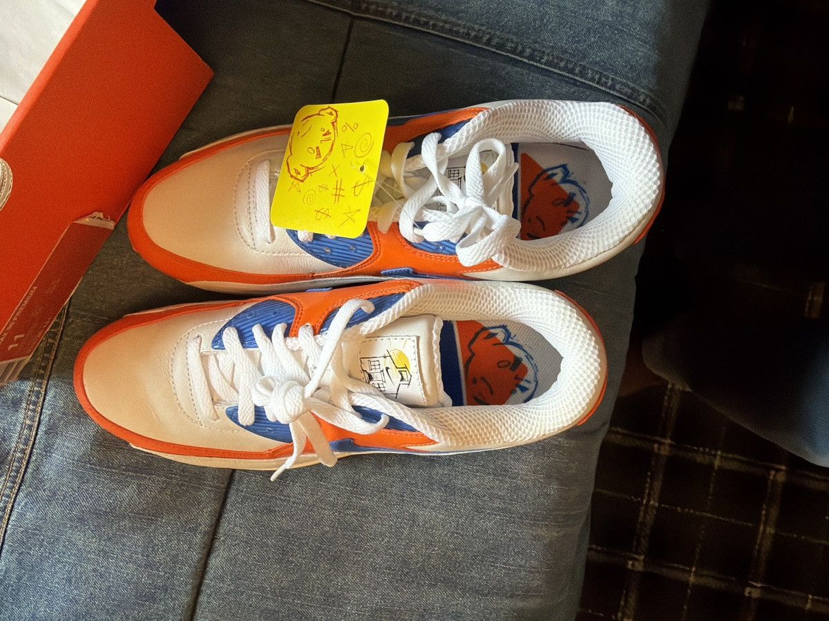 Nike Nike air max 90 Premium “Elmer’s Glue” Size US 11 / EU 44 - 6 Thumbnail