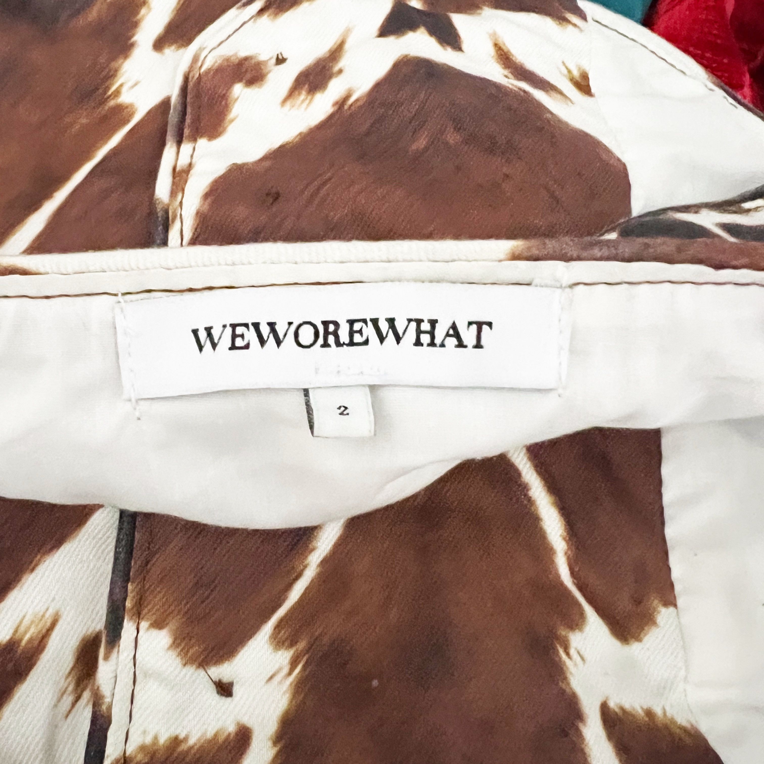 WeWoreWhat WeWoreWhat Halter Neck Button Front Size XS / US 0-2 / IT 36-38 - 2 Thumbnail