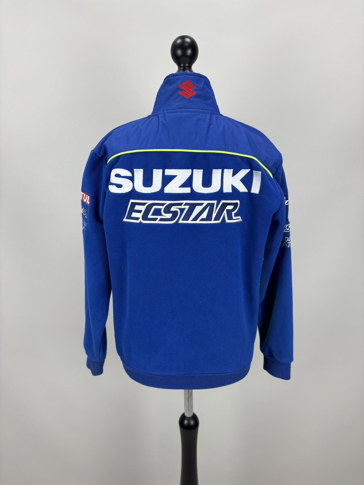 Designer Womens fleece jacket Suzuki Team Size XS/S Color Blue Size XS / US 0-2 / IT 36-38 - 8 Thumbnail