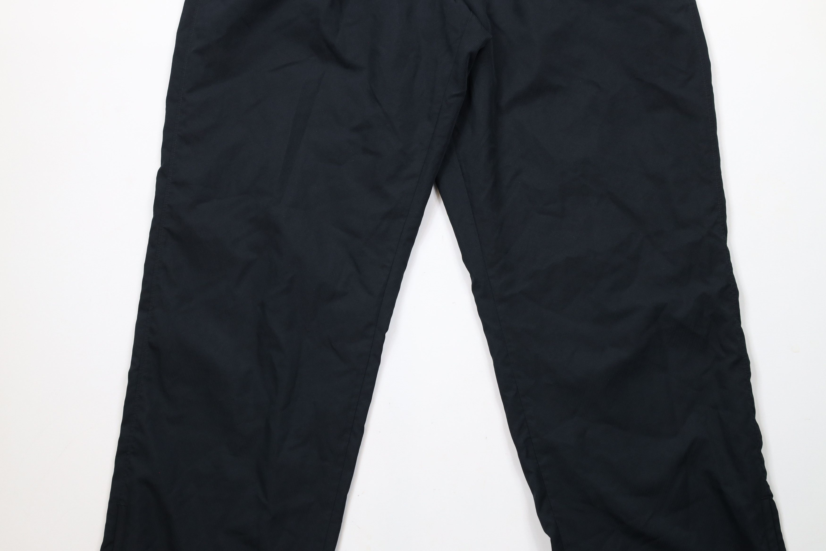 Under Armour × Vintage Under Armour HeatGear Spell Out Lined Wide Leg Pants Black Size US 34 / EU 50 - 3 Thumbnail