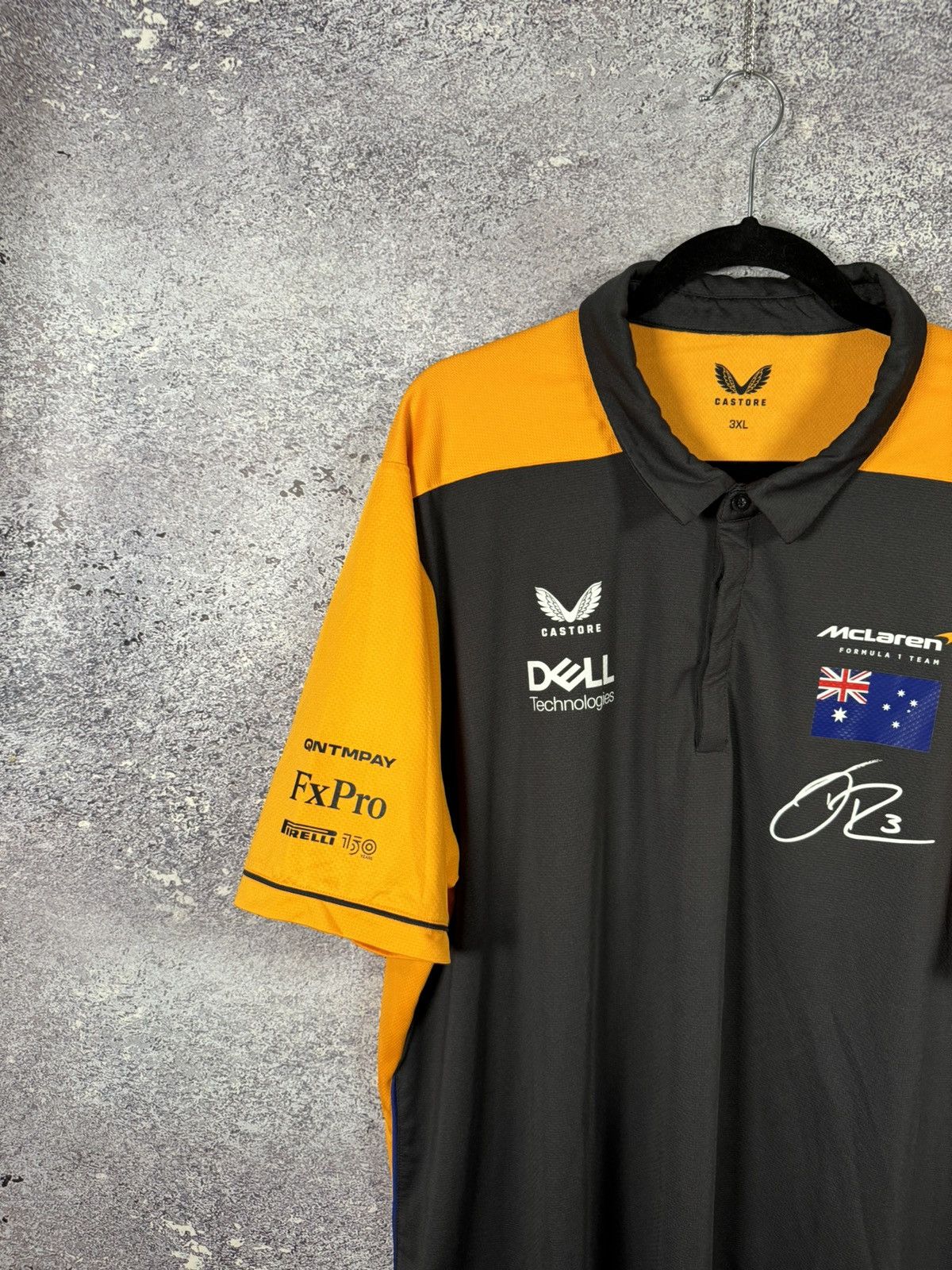 Formula 1 × Malcolm McLaren McLaren Rormula 1 Team Ricciardo #3 Castore F-1 Team 3XL sz Size US XXL / EU 58 / 5 - 3 Thumbnail