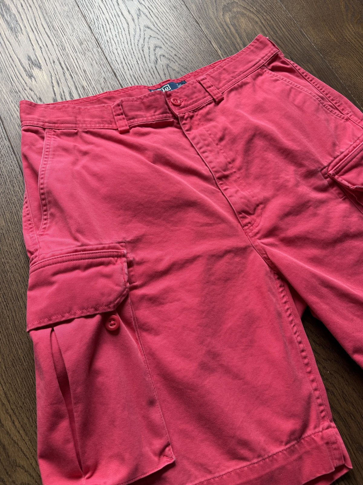 Polo Ralph Lauren Vintage Polo Ralph Lauren Cargo Military Utility Shorts Size US 36 / EU 52 - 2 Thumbnail