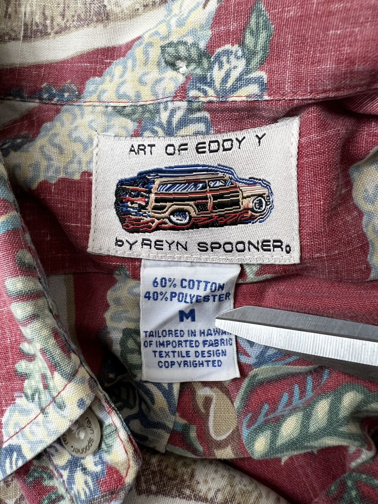 Reyn Spooner × Vintage Vintage Reyn spooner eddy y button up shirt Size US M / EU 48-50 / 2 - 3 Thumbnail