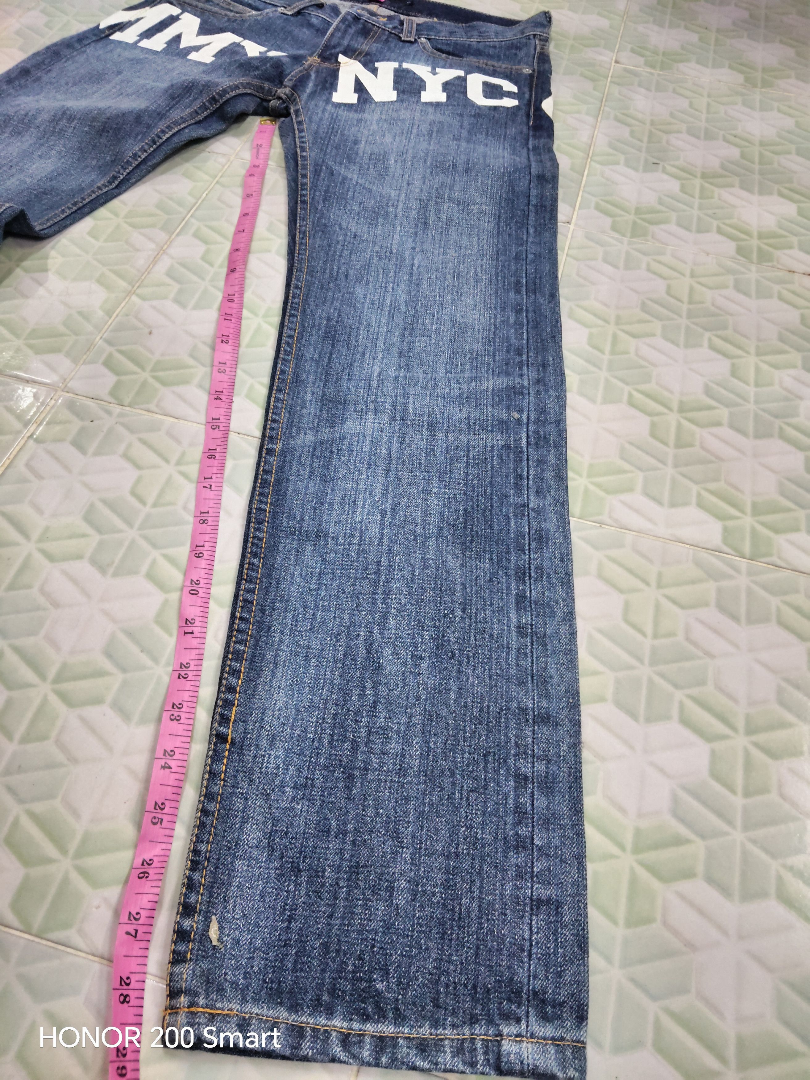 Tommy Jeans Vintage Selvedge Tommy NYC Jeans Size 30" / US 8 / IT 44 - 15 Thumbnail
