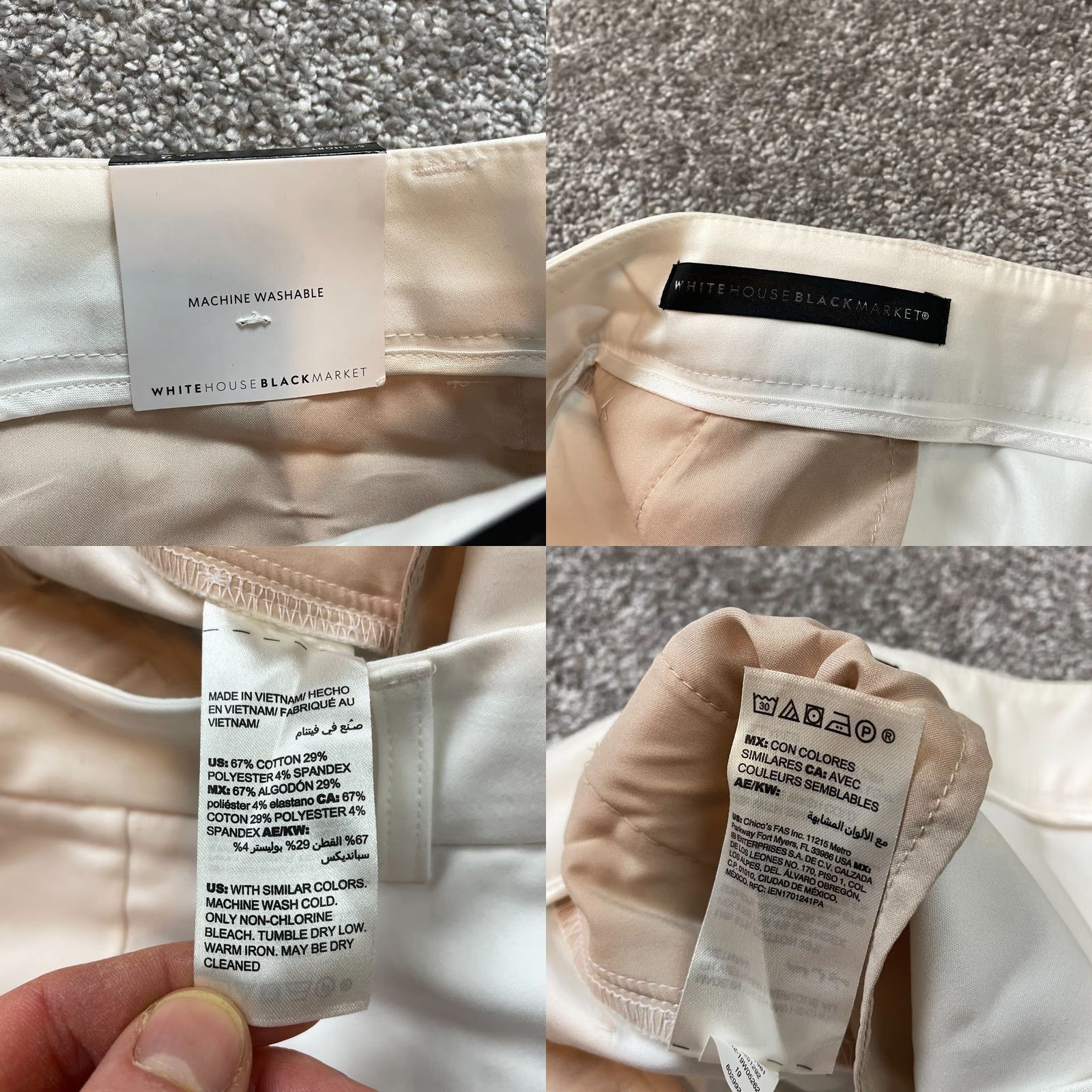 White House Black Market VINTAGE not specified; cannot include Vintage. Size 29" - 9 Thumbnail