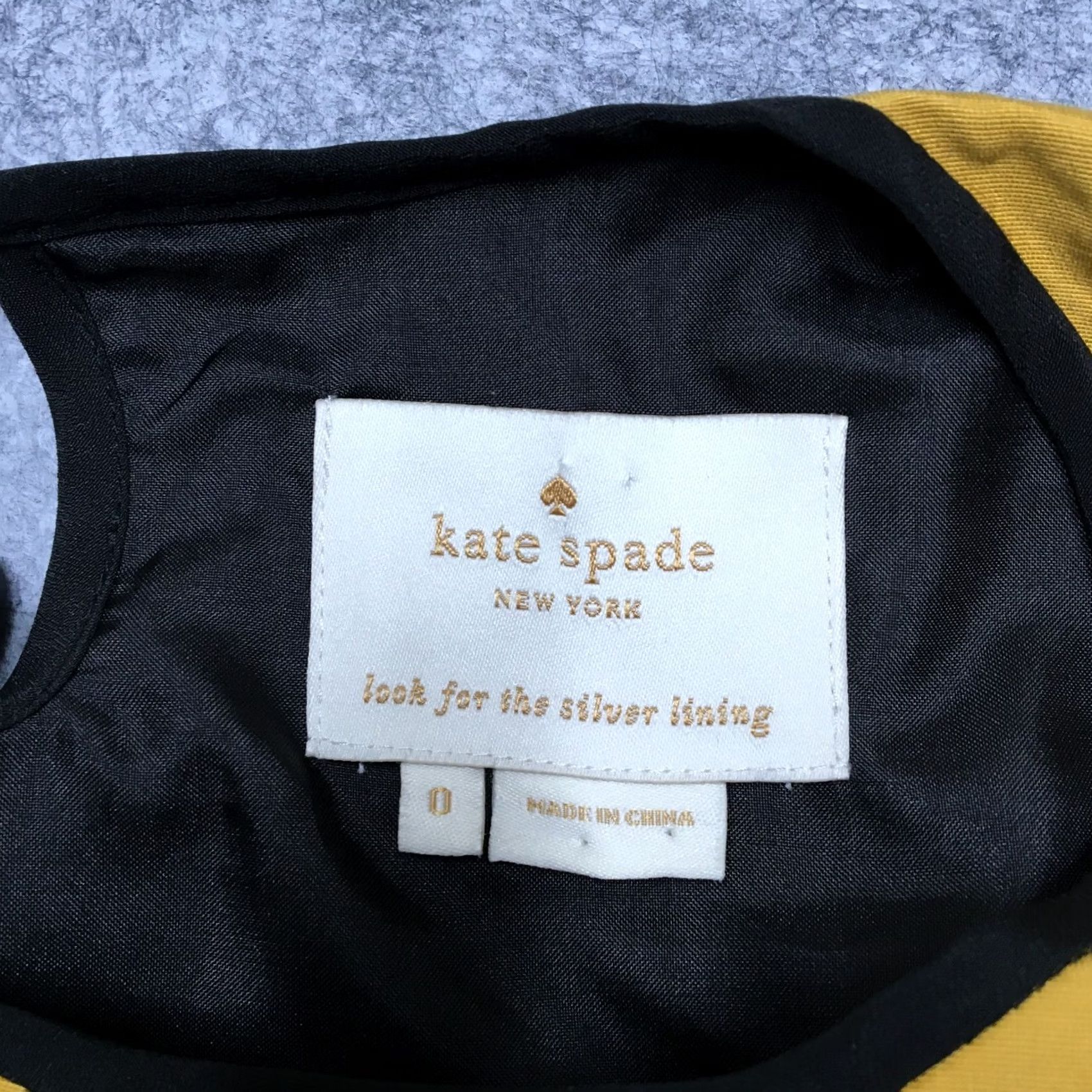 Vintage kate spade new york Silk Dress Womens 0 Yellow A-Line Dress Sleeveless Casual Vintage No Size XS / US 0-2 / IT 36-38 - 6 Thumbnail
