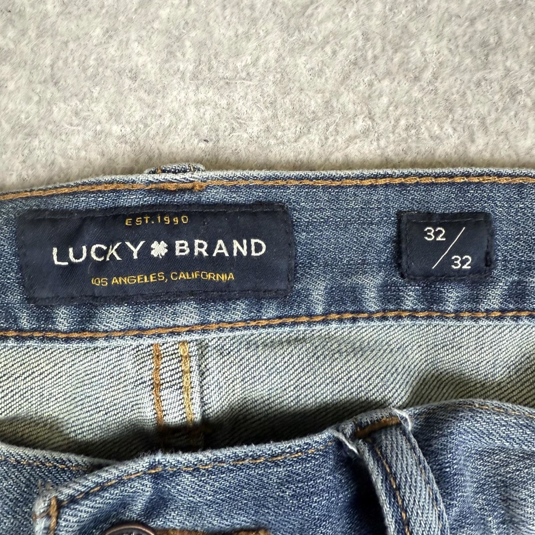 Lucky Brand LUCKY BRAND Jeans Men's 32x32 Light Wash Blue Denim 410 Athletic Slim Ankle Slim Jeans Regular Size 32 Mens Size US 32 / EU 48 - 3 Thumbnail