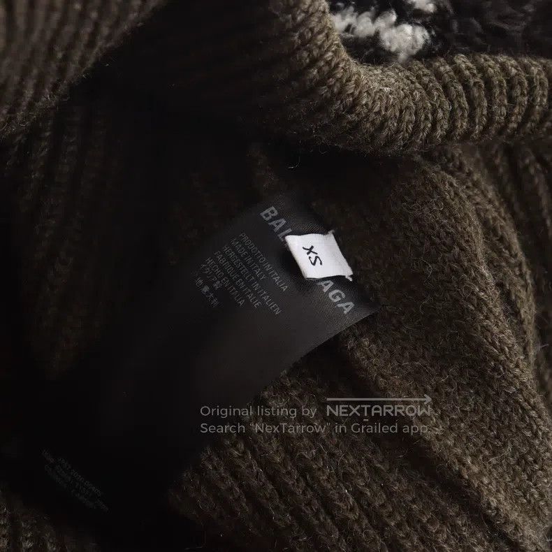 Balenciaga Balenciaga Wool Coat Size US XS / EU 42 / 0 - 5 Thumbnail