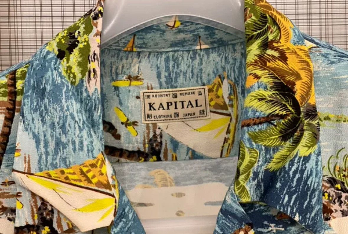 Kapital Kapital Hirata Kazuhiro Fishbone Shirt2412-Nextarrow Size US L / EU 52-54 / 3 - 5 Thumbnail
