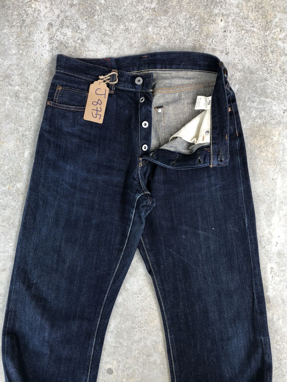 PPFM PPFM Distressed Jeans Selvedge Denim Size US 30 / EU 46 - 3 Thumbnail