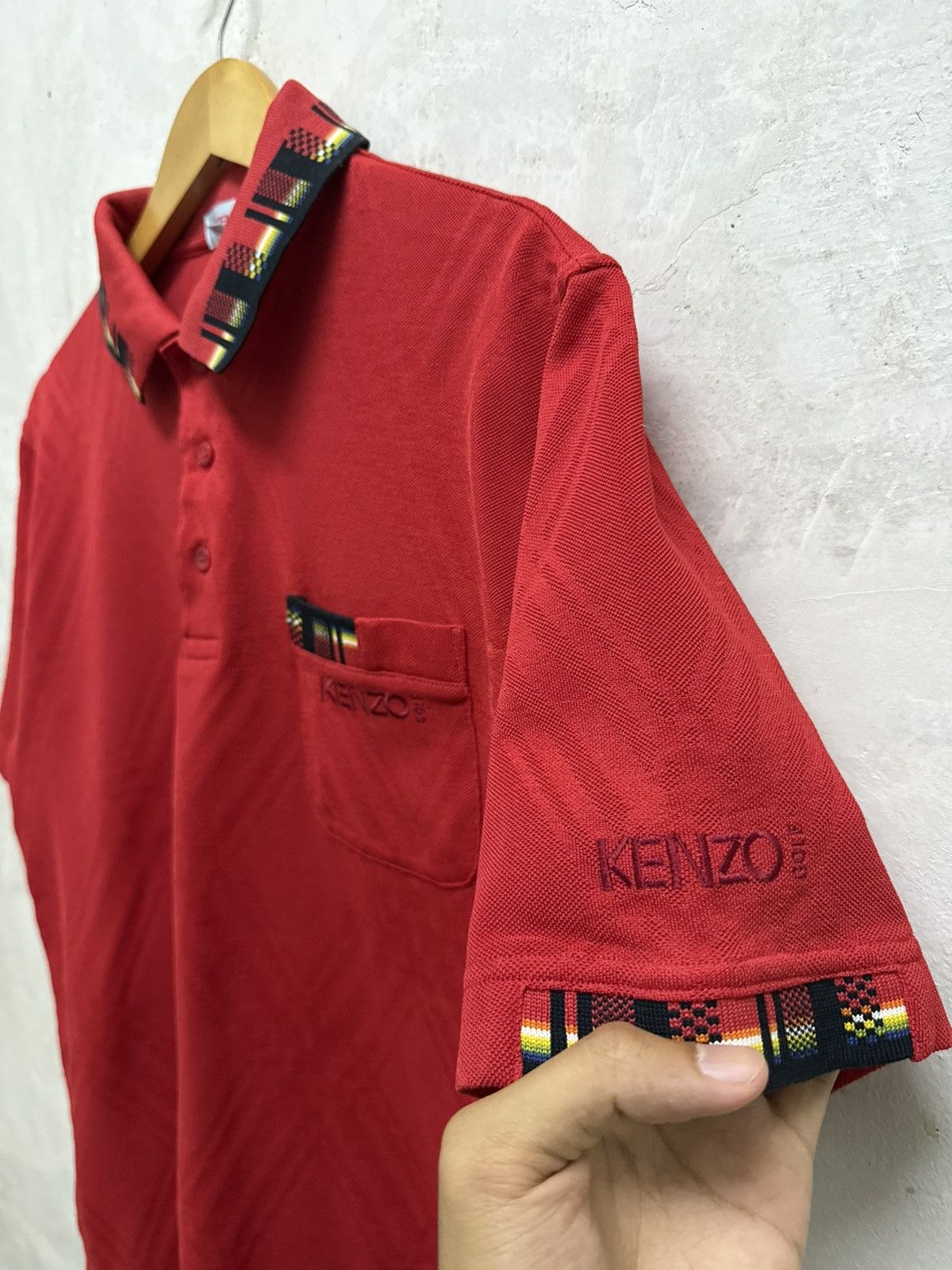 Kenzo Vintage Kenzo Golf Polo Tees Size US L / EU 52-54 / 3 - 3 Thumbnail