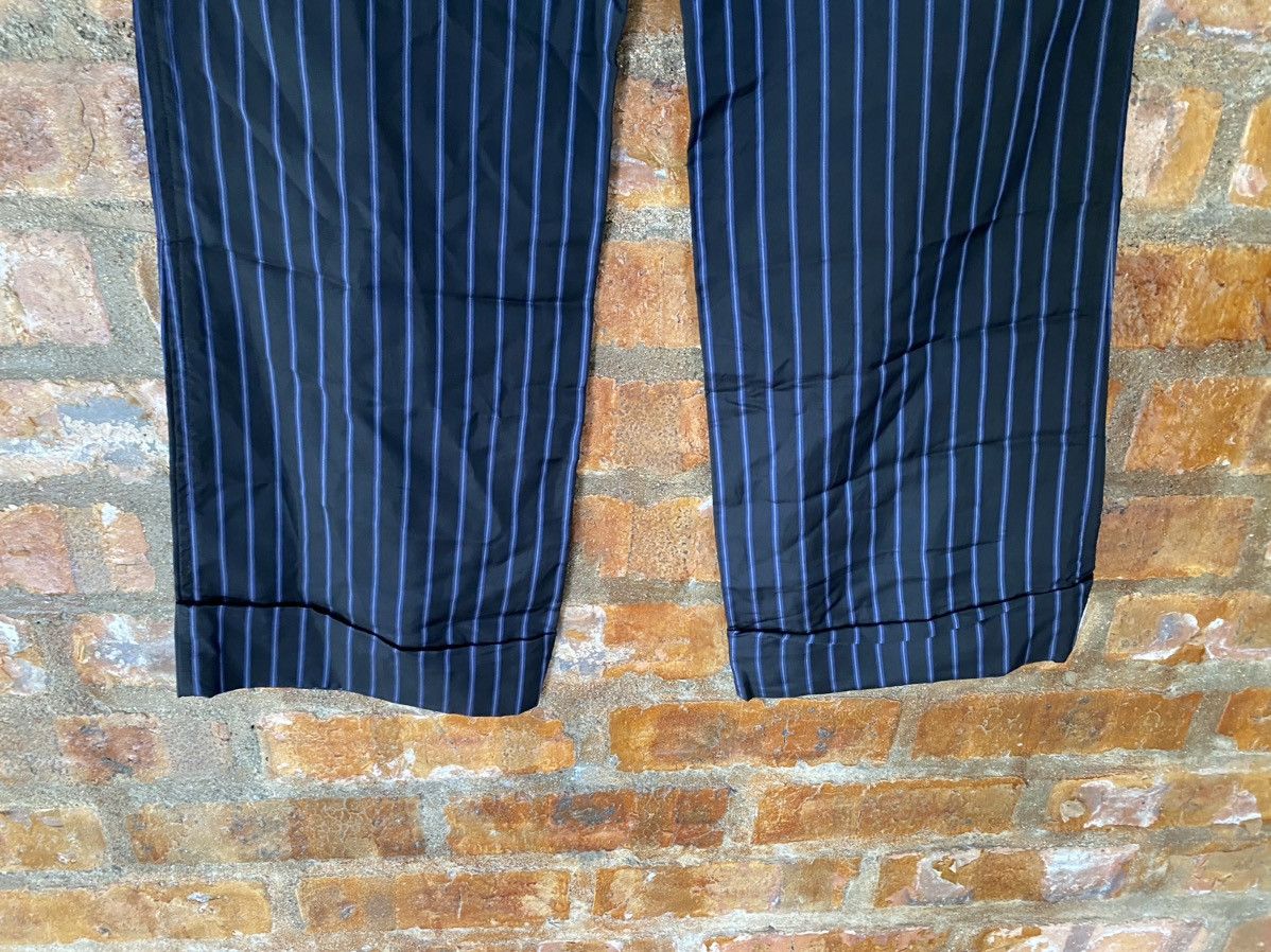 Comme des Garcons × Tricot Comme des Garcons SS03 Tricot neon stripe 100% cupro wide leg pants Size 30" / US 8 / IT 44 - 10 Thumbnail