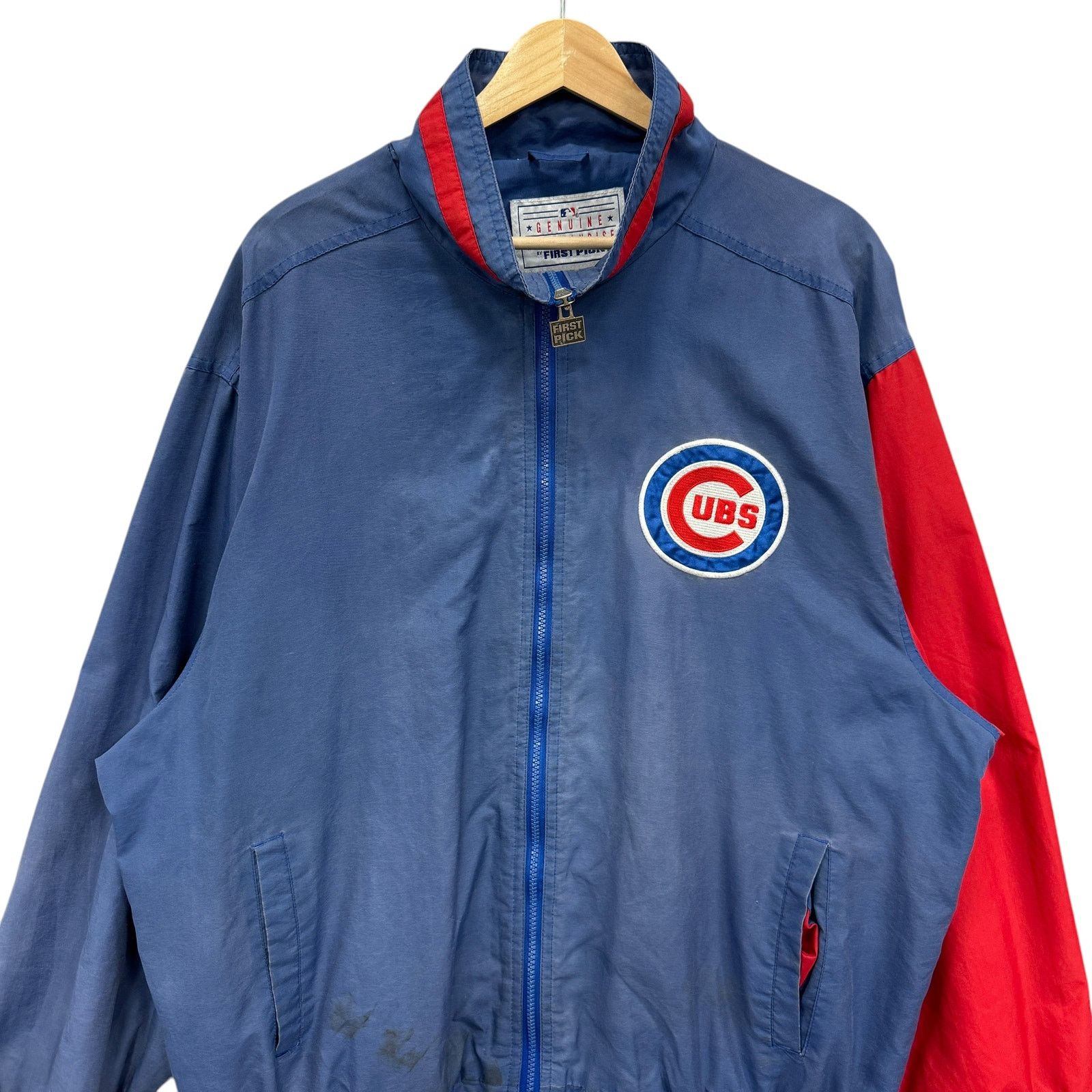 Vintage Vintage Chicago Cubs Logo MLB Bomber Jacket XL Size US XL / EU 56 / 4 - 2 Thumbnail