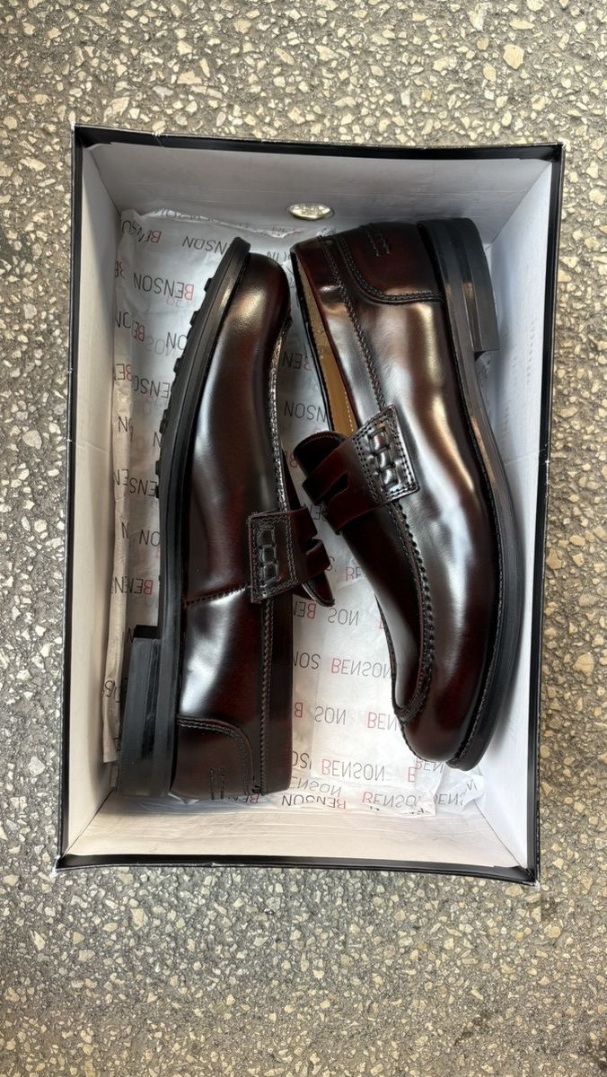 Other Handcrafted Italian Penny Loafer 9,5 – Bordeaux Elegance Size US 9.5 / EU 42-43 - 19 Thumbnail