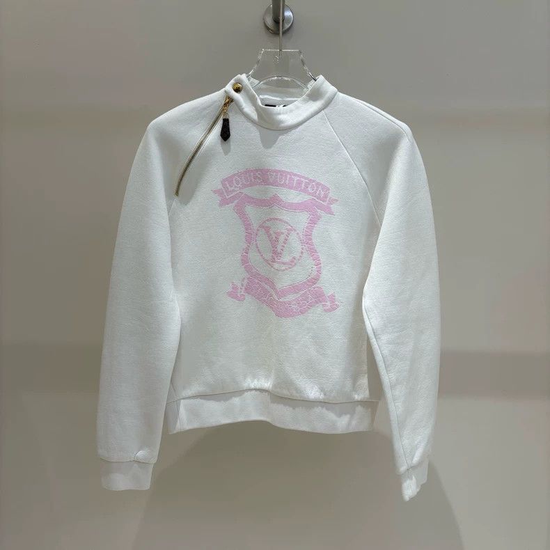 Louis Vuitton Louis Vuitton Cotton half-zip monogram logo sweatshirt Size US L / EU 52-54 / 3 - 1 Thumbnail